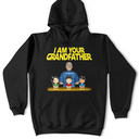 Happy,Gift For Grandpa - I Am Their GrandFather - Personalized T Shirt