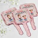 Gift For Mother, Happy, Gift For Grandma, Gift For Sisters - I Am Who I Am Today Is A Reflection Of You - Personalized Handheld Mirror