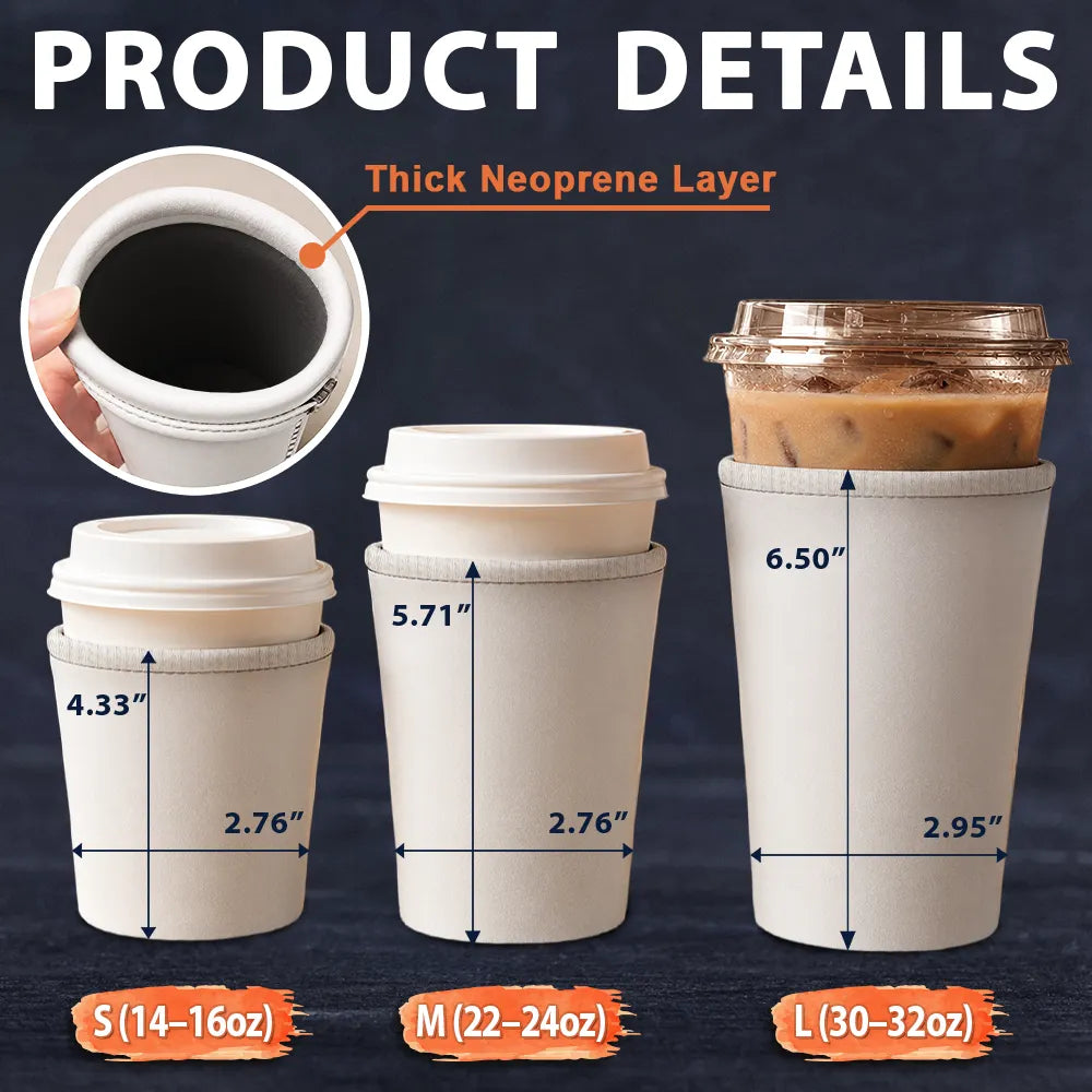 Pet Mom, Art Design, Playful, Gift For Mother, Pet Lovers, Photo - Watercolor - Remove BG - Custom Photo Realistic Watercolor Art Pet Portrait Keepsake For Pet Lovers - Personalized Iced Coffee Sleeve