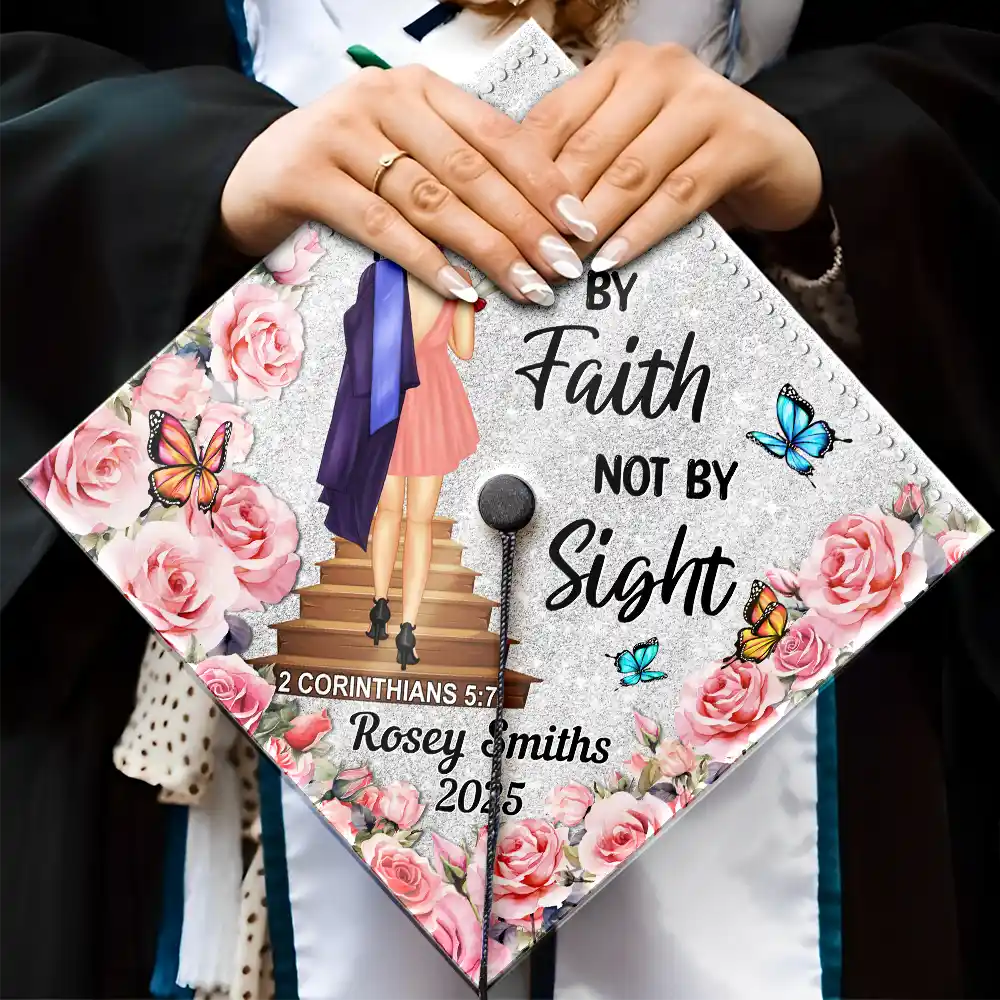 Graduation,Gift For Yourself- I Chose My Path - Personalized Graduation Cap Topper