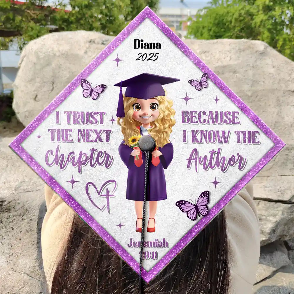 Graduation,Gift For Yourself,Happy - I Did My Best - Personalized Graduation Cap Topper