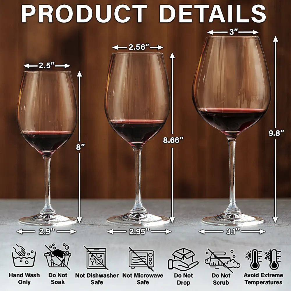 Custom Photo Couples Anniversary - Personalized Wine Glass