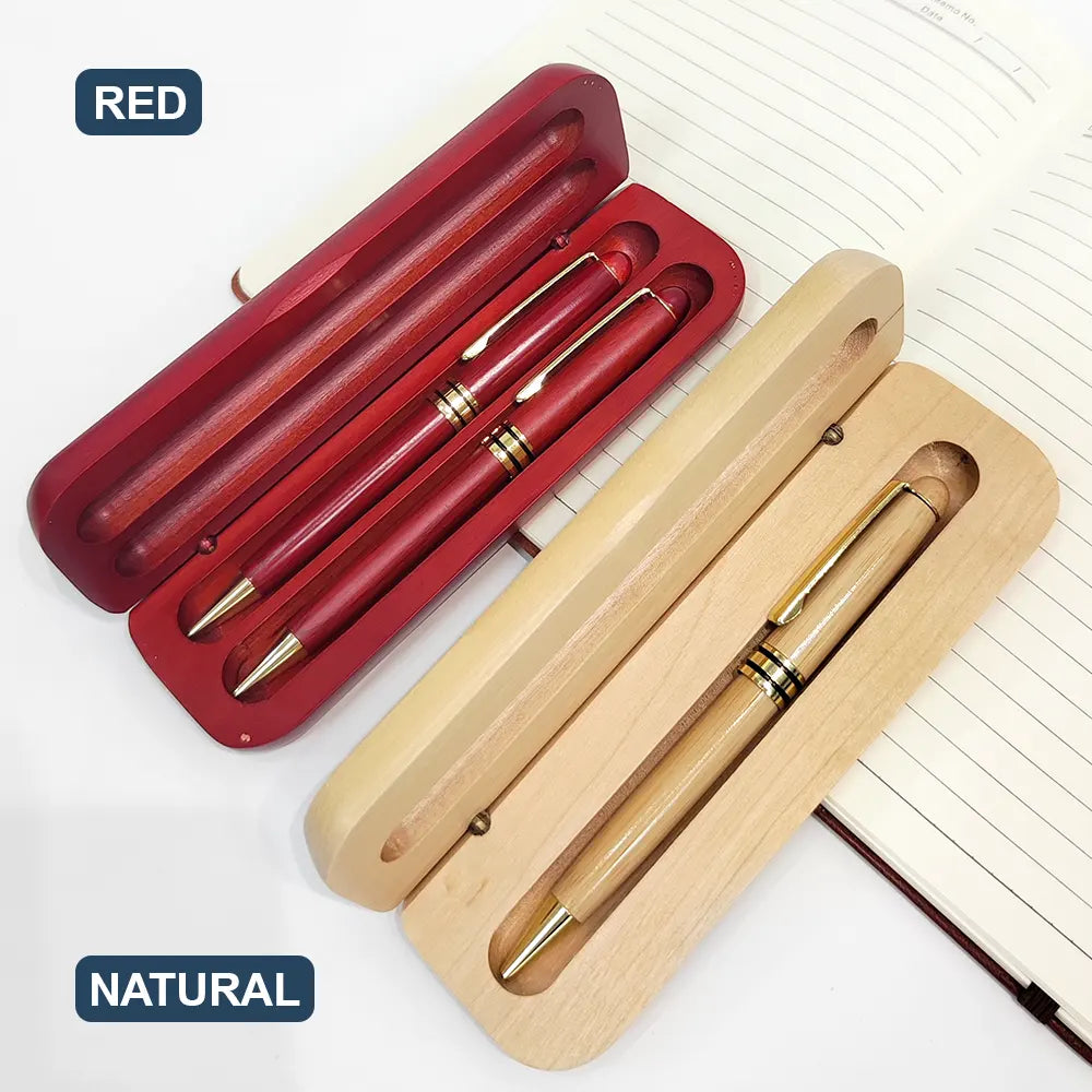 Nurse,Firefighter,Gift For Yourself,Happy - Job Title Nurse Lawyer Firefighter - Personalized Wooden Pen Set