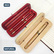 World's Best Teacher - Personalized Wooden Pen Set