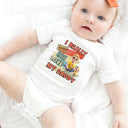 New Dad, Gift For Father - I Just Really Really Really Love My Daddy - Personalized Baby Onesie