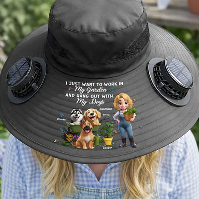 Solar Fan Hat