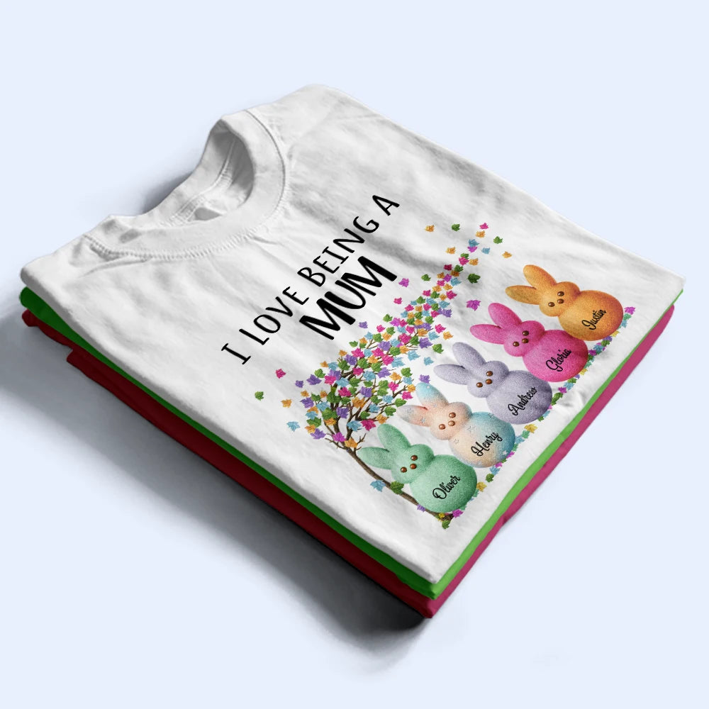 Funny,Gift For Mother,Gift For Grandma,Gift For Wife,Easter - I Love Being A Grandma - Personalized T Shirt