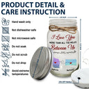 Gift For Women,Gift For Men,Gift For Husband,Gift For Wife,Gift For Girlfriend,Gift For Boyfriend,Gift For Couples,Long Distance,Christmas,Love - I Love You More Than All The Miles Between Us - Personalized Mason Jar Light