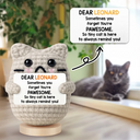 Pet Lovers - I May Be A Tiny Cat - Personalized Doll Crochet With Custom Card