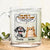 Funny, Pet Lovers, Dog Lovers, Cat Lovers - I Mean Good Morning Dog Cat - Personalized Glass Mug
