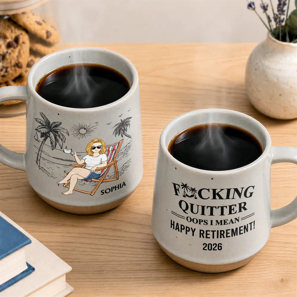 Gift For Men,Gift For Yourself,Humorous,Vector - I Mean Happy Retirement - Personalized Conical Mug