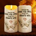 I Met You I Liked You - Personalized Flameless LED Candle