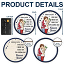 Christmas,Gift For Couples,Gift For Husband,Gift For Wife,Gift For Boyfriend,Gift For Girlfriend,Happy - I Met You I Liked You Couple - Personalized 2-Layered Wooden Ornament