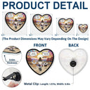 Memorial, Sad, Pet Lovers, Dog Lovers, Cat Lovers, Custom Photo - I Miss You Memorial Dog Cat - Personalized Acrylic Car Vent Clip