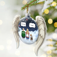 Christmas, Memorial, Sad, Pet Lovers, Dog Lovers, Cat Lovers - I Miss You Pet Memorial - Personalized Custom Shaped Acrylic Ornament