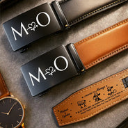 Gift For Couples, Funny, Love - I Promise I'll Always By Your Side - Personalized Leather Belt With Engraved Buckle