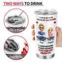 Dad - Daughters (Adult),Dad - Daughters (Young),Dad - Children,Mom - Children,Mom - Daughters (Adult),Gift For Daughter,Mom - Daughters (Young),Mom - Sons,Dad - Sons,Gift For Son,Grandpa - Grandkids,Grandma - Grandkids,Gift For Grandkids,Happy - I Smile Because You Are My Daughter Son - Personalized Tumbler