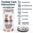 Dad - Daughters (Adult),Dad - Daughters (Young),Dad - Children,Mom - Children,Mom - Daughters (Adult),Gift For Daughter,Mom - Daughters (Young),Mom - Sons,Dad - Sons,Gift For Son,Grandpa - Grandkids,Grandma - Grandkids,Gift For Grandkids,Happy - I Smile Because You Are My Daughter Son - Personalized Tumbler