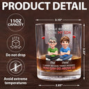 Dad - Daughters (Adult),Dad - Daughters (Young),Dad - Children,Mom - Children,Mom - Daughters (Adult),Gift For Daughter,Mom - Daughters (Young),Mom - Sons,Dad - Sons,Gift For Son,Grandpa - Grandkids,Grandma - Grandkids,Gift For Grandkids,Happy,Top Market - I Smile Because You Are My Son Daughter - Personalized Whiskey Glass