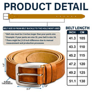 Gift For Grandpa,Gift For Father,Golf,Non-Eng,Icon,Proud - Best Dad Grandpa By Par Golf Clubs - Personalized Cowhide Leather Belt
