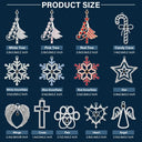 Gift For Bestie,Christmas,Custom Photo - Custom Photo Bestie Sister Old Friends - Personalized Photo Projection Ornament