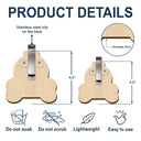 Sad,Memorial,Pet Lovers - I Will Carry You With Me Dog Lovers - Personalized Custom Shaped Car Visor Clip