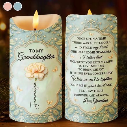 I Will Stay There Forever And Always - Personalized Flameless LED Candle