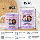 Gift For Daughter, Mom - Daughters (Adult), Mom - Daughters (Young), Gift For Women, Happy, Top Market - I Would Choose You To Be My Daughter - Personalized White Edge-to-Edge Mug