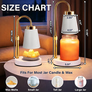 Gift For Couples,Love - You And Me We Got This 3D Effect Back Couple - Personalized Truncated Cone Candle Warmer