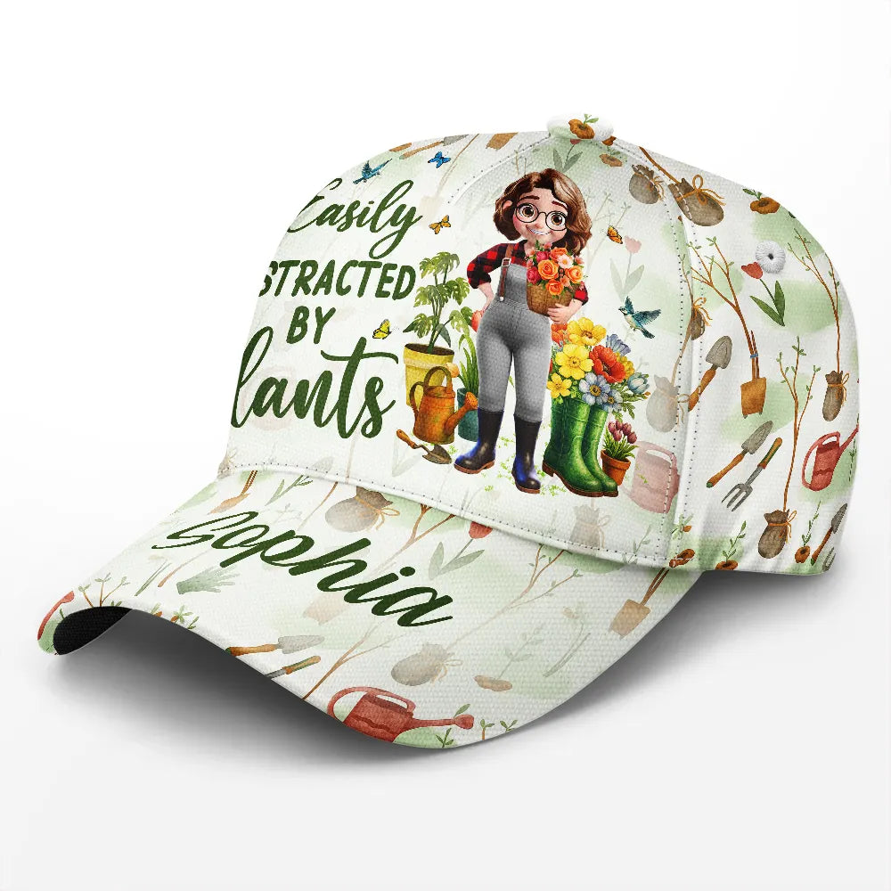 Summer,Gardening,Gift For Women,Happy - I'll Be In My Office - Personalized Classic Cap