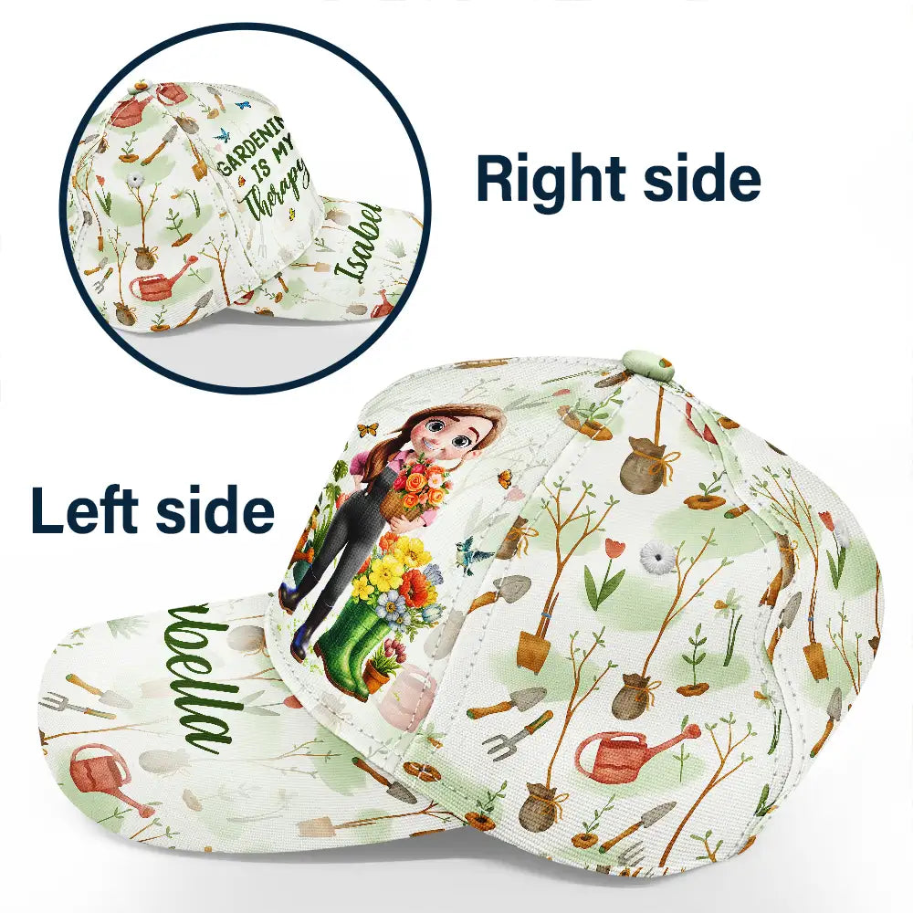 Summer,Gardening,Gift For Women,Happy - I'll Be In My Office - Personalized Classic Cap