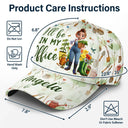 Summer,Gardening,Gift For Women,Happy - I'll Be In My Office - Personalized Classic Cap