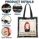 Teacher, Back To School - I'll Just Wait Until It's Quiet - Personalized Zippered Canvas Bag