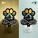 Pet Lovers, Christmas, Memorial, Sad - I'll Miss You The Rest Of Mine - Personalized Plug-in Night Light