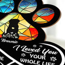 Pet Lovers, Christmas, Memorial, Sad - I'll Miss You The Rest Of Mine - Personalized Plug-in Night Light