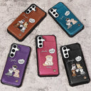 Pet Lovers,Dog Lovers,Cat Lovers - I'm A Cat Person - Personalized Leather Flip Wallet Phone Case