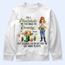 Gardening,Gift For Women - I'm A Plantaholic On The Road To Recovery - Personalized T Shirt