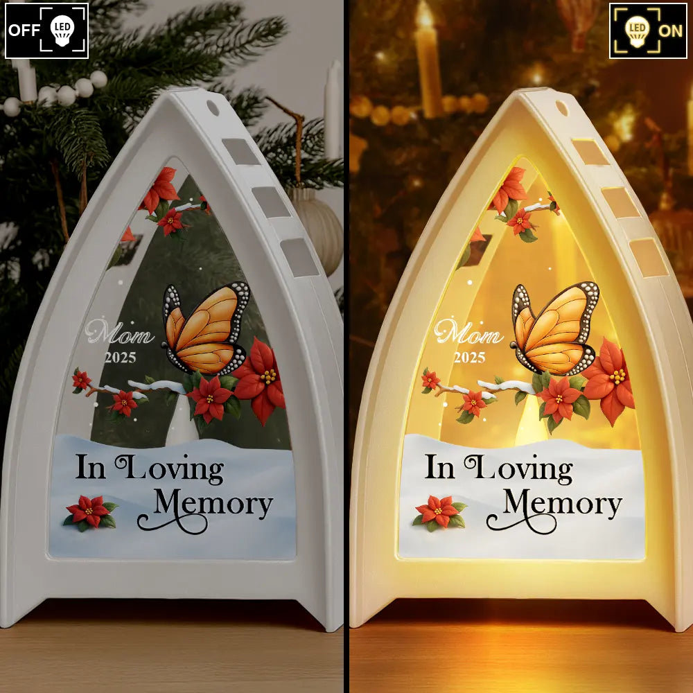 Family,Memorial,Gift For Women,Gift For Men,Sad - I'm Always With You - Personalized Tabletop Lantern Light