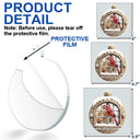 Memorial,Christmas,Family,Parents,Gift For Grandparents,Sad - I'm Always With You 3D Effect - Personalized Custom Shaped Acrylic Ornament