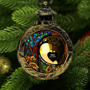 Memorial, Family, Parents, Gift For Grandparents, Sad - I'm Always With You Heart Memorial - Personalized Candlelight Lantern Ornament