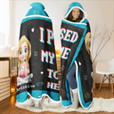 Gift For Kids,Gift For Son,Gift For Daughter,Happy,Dog Lovers,Cat Lovers - I'm Gaming Do Not Disturb - Personalized Wearable Hooded Blanket