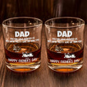 Dog Lovers,Dog Dad,Happy,Pet Lovers,Pet Dad - I'm Pretty Sure I Own You - Personalized Whiskey Glass