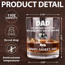 Dog Lovers,Dog Dad,Happy,Pet Lovers,Pet Dad - I'm Pretty Sure I Own You - Personalized Whiskey Glass