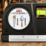 Gift For Men,Gift For Father,Gift For Boyfriend,Gift For Couples,Gift For Husband,Gift For Grandpa,Dad's Hobby,Grandpa's Hobby,Non-Eng,Icon,Adorable - If Daddy Can't Fixed It We're All Screwed - Personalized Laser Level Tool