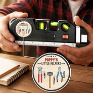 Gift For Men,Gift For Father,Gift For Boyfriend,Gift For Couples,Gift For Husband,Gift For Grandpa,Dad's Hobby,Grandpa's Hobby,Non-Eng,Icon,Adorable - If Daddy Can't Fixed It We're All Screwed - Personalized Laser Level Tool