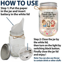 Gift For Women, Gift For Bestie, Christmas, Happy - If Everyone Had A Friend Like You - Personalized Mason Jar Light