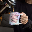 Happy,Mom - Daughters (Adult),Gift For Daughter - If Fate Whispers To You Daughter Granddaughter - Personalized White Edge-to-Edge Mug