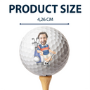 Golf, Funny, Gift For Father, Gift For Grandpa - If Found Please Hit Better Than - Personalized Golf Ball