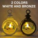 Sad, Christmas, Memorial, Dog Lovers - If Love Could Have Saved You - Personalized Candlelight Lantern Ornament