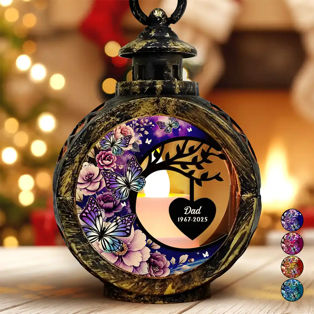 In Loving Memory - Personalized Candlelight Lantern Ornament